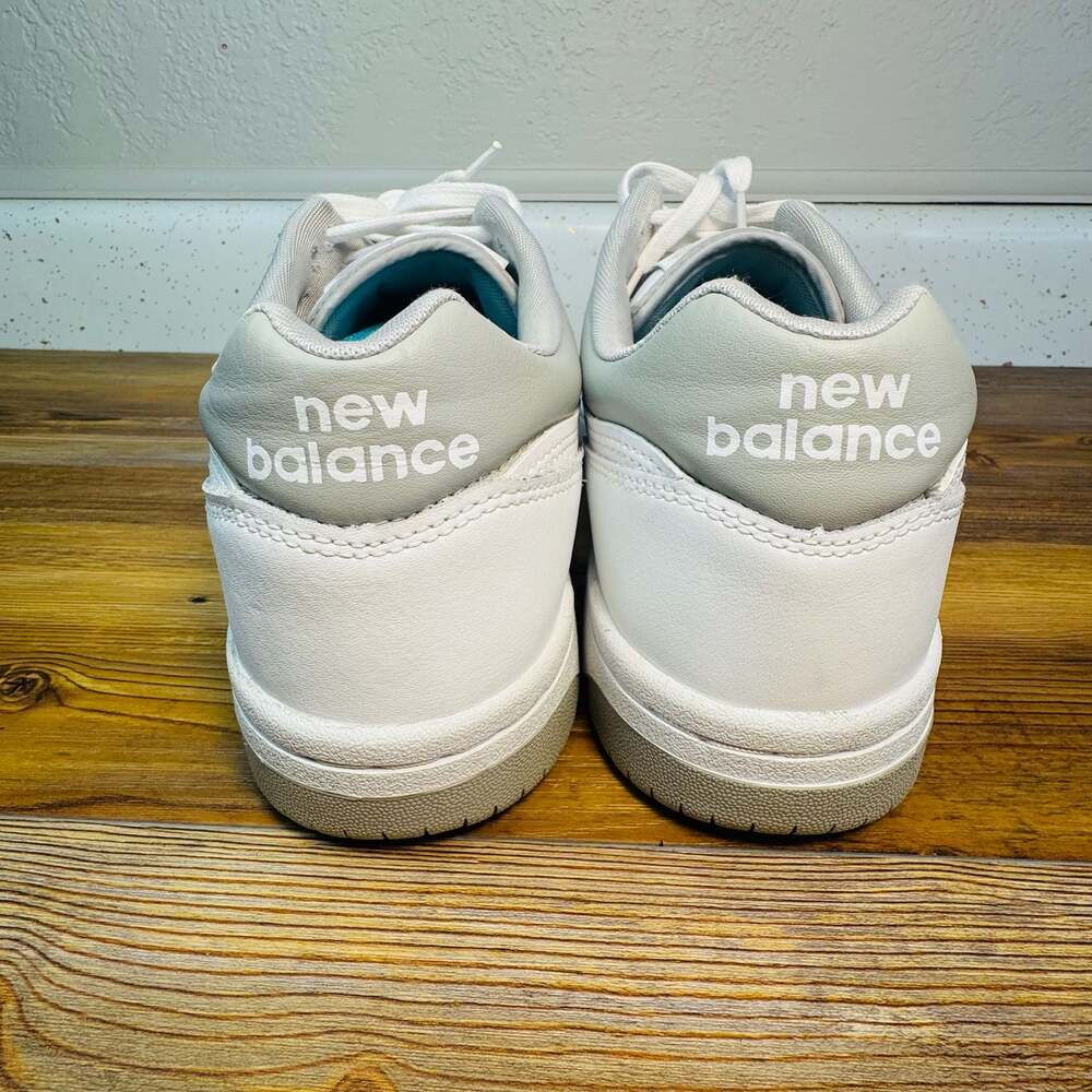 New Balance 480 White Grey Matter Sneakers BB480LGM Men's Size 12 - Picture 6 of 9